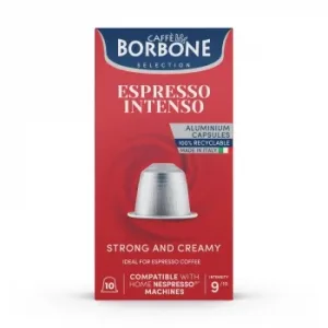 Café Cápsulas Espresso Borbone Compatible con Nespresso 10 Ud.