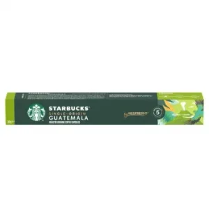 Café Cápsulas Guatemala Starbucks Compatible con Nespresso 10 Ud.
