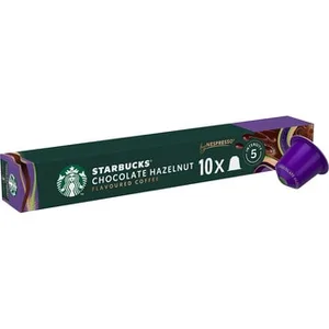 Café con Sabor Intenso a Chocolate y Avellanas Intensidad 5 Compatibles con Máquinas Nespresso Starbucks