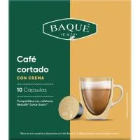 Café Cortado Crema Compatible Dolce Gusto Baqué, Caja 10 Uds