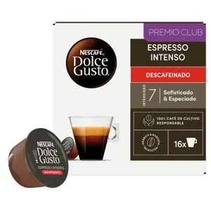 Café Descafeinado Intenso Cápsulas 16 u