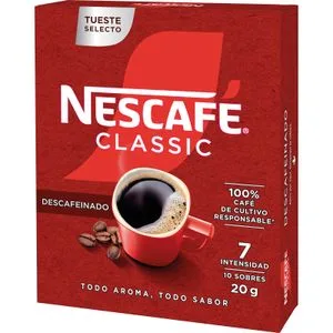 Café Descafeinado Soluble 20 Gr