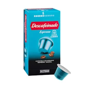 Café en Cápsula Descafeinado Espresso Hacendado 0.104 KG