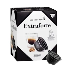 Café en Cápsula Extra Forte Hacendado 0.112 KG