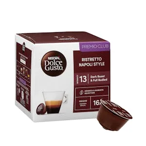 Café en Cápsula Ristretto Napoli Dolce Gusto 0.128 KG