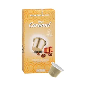 Café en Cápsula Sabor Caramel Hacendado 0.05 KG
