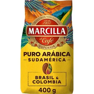Café en Grano Brasil y Colombia Puro Arábica Sudamérica Marcilla