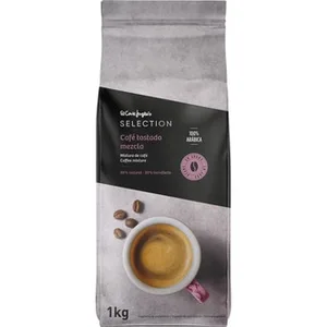 Café en Grano Mezcla 80-20 el Corte Ingles Selection