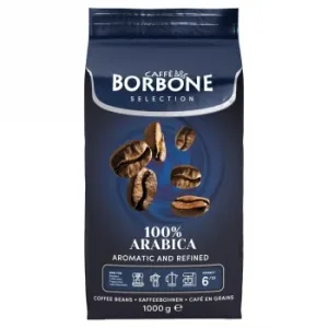 Café en Granos Italiano 100% Arábica Caffè Borbone 1 Kg.