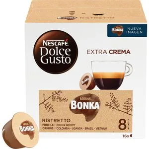 Café Espresso Bonka Cápsulas 16 u