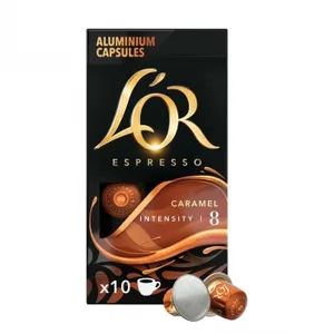 Café Cápsulas Ristretto L'or Compatible con Nespresso Pack de 80 Ud.