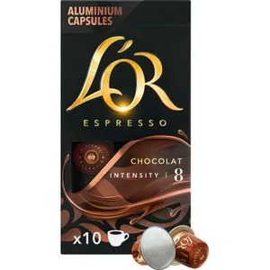 Café Espresso Chocolat Cápsulas 10 u