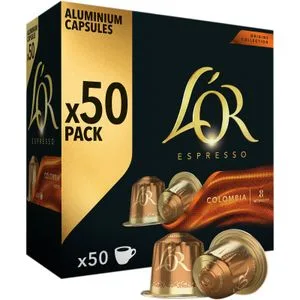Café Espresso Colombia 50 Cápsulas 50 u
