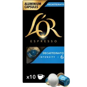 Café Espresso Descafeinado Cápsulas 10 u