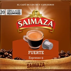 Café Espresso Fuerte Intensidad 9 Compatibles con Máquinas Nespresso Saimaza
