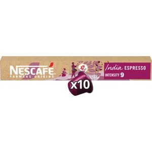 Café Espresso India 10 Cápsulas 10 u