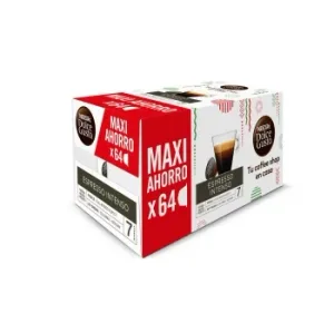 Café Espresso Intenso en Cápsulas Nescafé Dolce Gusto 64 Ud.