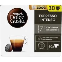 Café Espresso Intenso Nescafé Dolce Gusto, Caja 30 Cápsulas