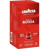 Café Espresso Qualita Rossa Comp. Nespresso Lavazza, Caja 30 Uds