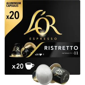 Café Espresso Ristretto Cápsulas 20 u