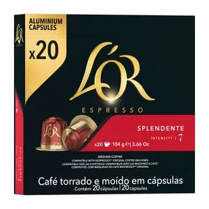 Café Espresso Splendente, Cápsulas 20 u