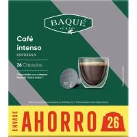Café Expresso Compatible Dolce Gusto Baqué, Caja 26 Uds