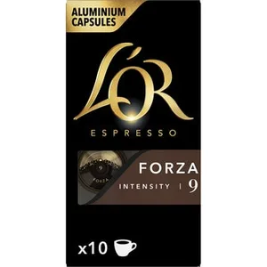 Café Forza Intensidad 9 Compatibles con Máquinas Nespresso L'or Espresso
