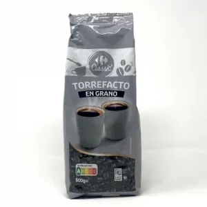 Café Grano Torrefacto Carrefour Classic 500 G.