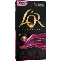 Café India Intensidad Compatible Nespresso L'or, Caja 10 Uds