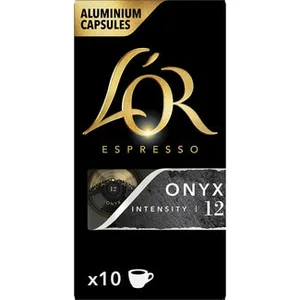 Café Intensidad 12 Onyx Compatibles con Máquinas Nespresso L'or Espresso