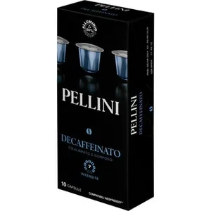 Café Descafeinado Intensidad 7 Compatibles con Máquinas Nespresso Pellini