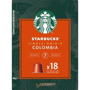 Café Intensidad 7 Cápsulas Compatibles con Máquinas Nespresso Starbucks 0.1 KG