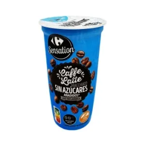 Café Latte Macchiato Carrefour Sensation sin Gluten 250 Ml.
