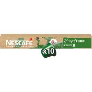 Café Lungo Brazil 10 Cápsulas 10 u