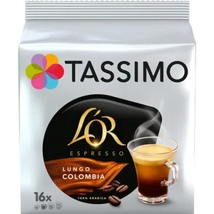 Café Lungo Colombia 100% Arábica Tassimo