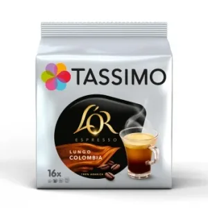 Café Lungo Colombia en Cápsulas L'or Espresso Tassimo 16 Unidades de 6,9 G.