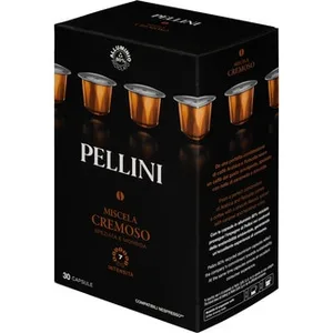Café Mezcla Cremoso Intensidad 7 Compatibles con Máquinas Nespresso Pellini