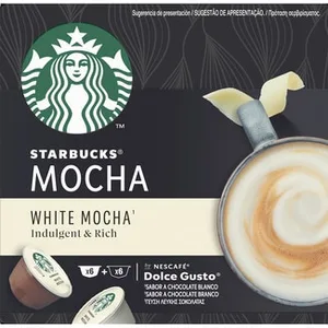 Café White Mocha Compatibles con Cafeteras Dolce Gusto Starbucks