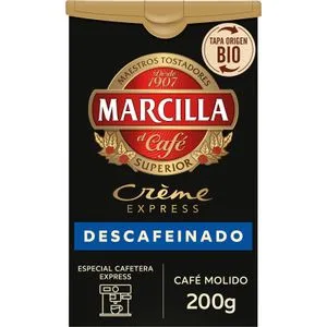 Café Molido Crème Express Descafeinado 200 Gr