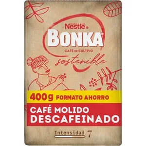 Café Descafeinado Molido Intensidad 7 Bonka