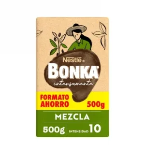 Café Molido Mezcla de Cultivo Sostenible Nestlé Bonka 500 G.