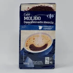 Café Molido Mezcla Descafeinado Carrefour 500 G.