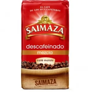 Café Molido Mezcla Natural Descafeinado Saimaza 250 G.