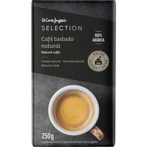 Café Molido Natural 100% Arábica  el Corte Ingles Selection 250 G
