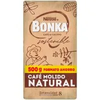 Café Molido Natural Bonka, Paquete 500 G