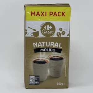 Café Molido Natural Carrefour Classic 500 G.