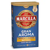 Café Molido Natural Descafeinado Gran Aroma Marcilla 200 G