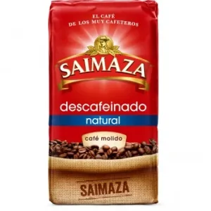 Café Molido Natural Descafeinado Saimaza 250 G.