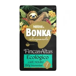 Café Molido Natural Ecológico Cultivo Sostenible Nestlé Bonka 250 G.