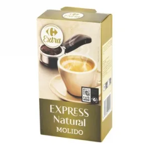 Café Molido Natural Express Carrefour Extra 250 G.